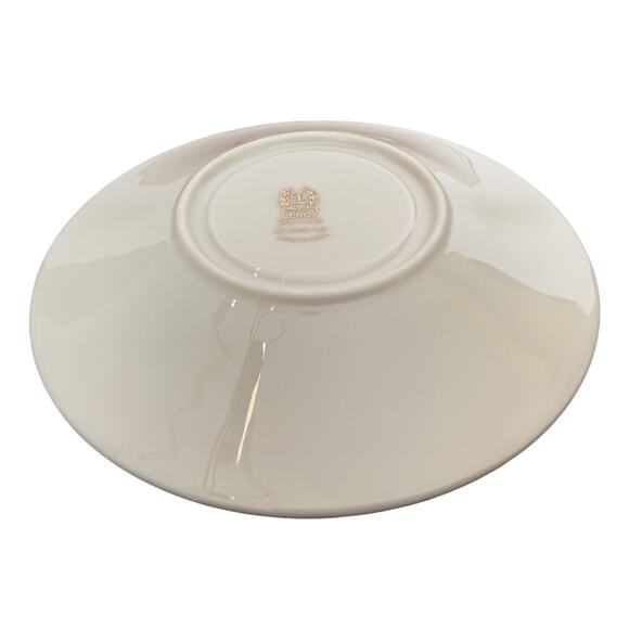 Lenox Solitaire Ivory China Platinum Rimmed Saucer 6 Inch - Picture 3 of 11